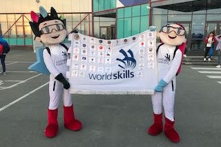 Эстафета флага WorldSkills